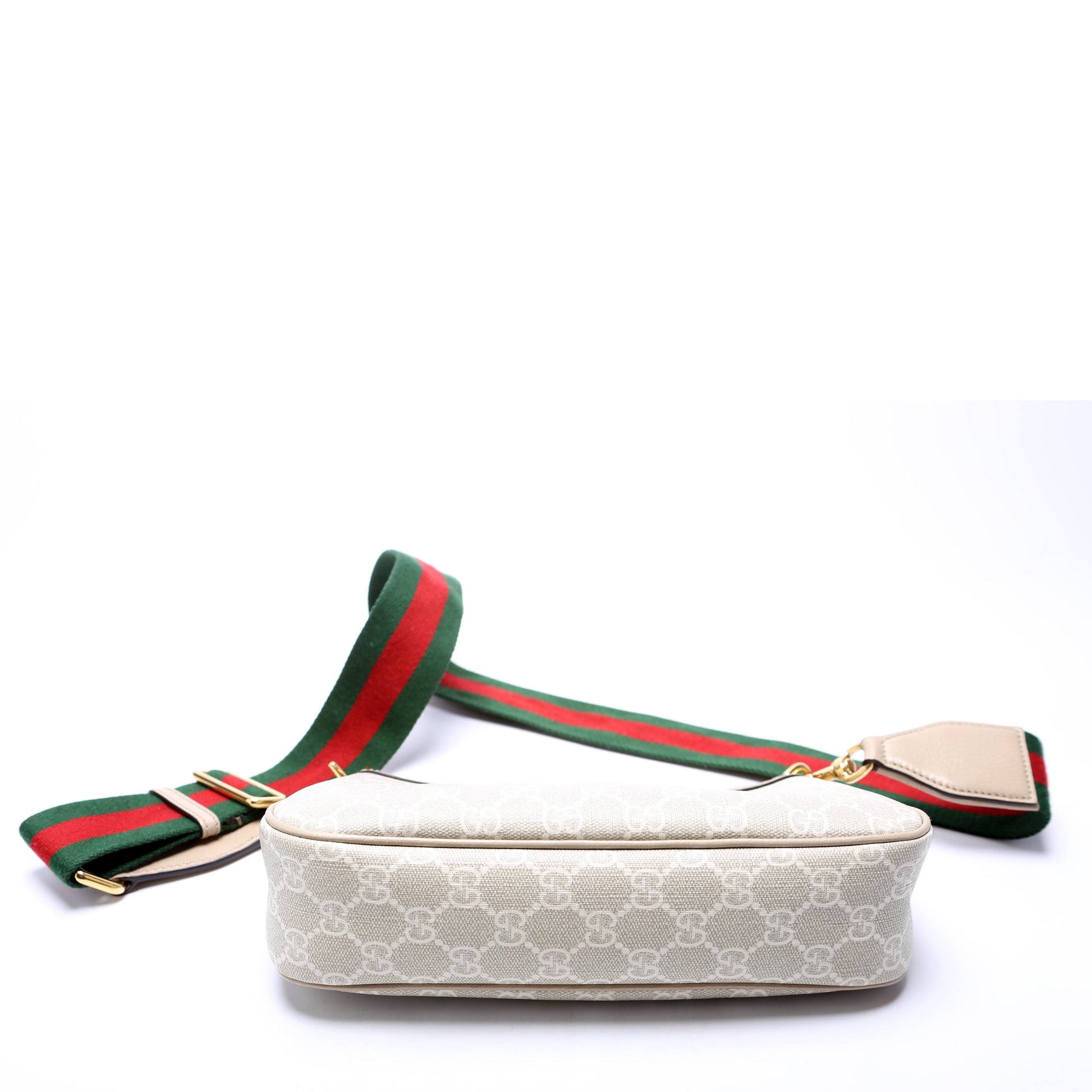 Gucci Supreme Handbeige Bag Small Travel Bag