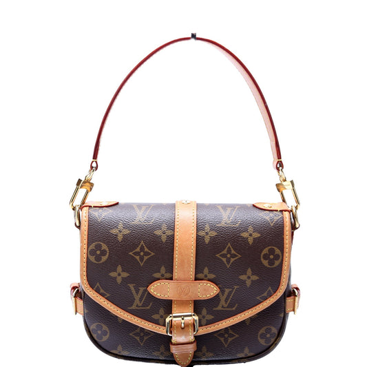 Louis Vuitton Saumur BB Monogram Handbag