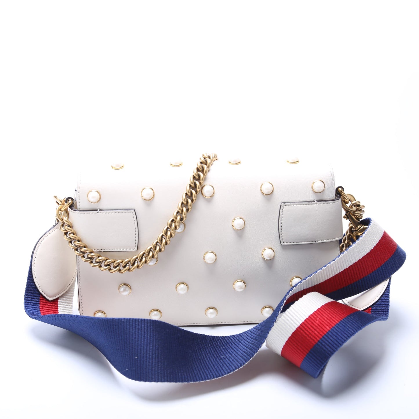 Gucci Broadway 2way Queen Margaret White Travel Bag