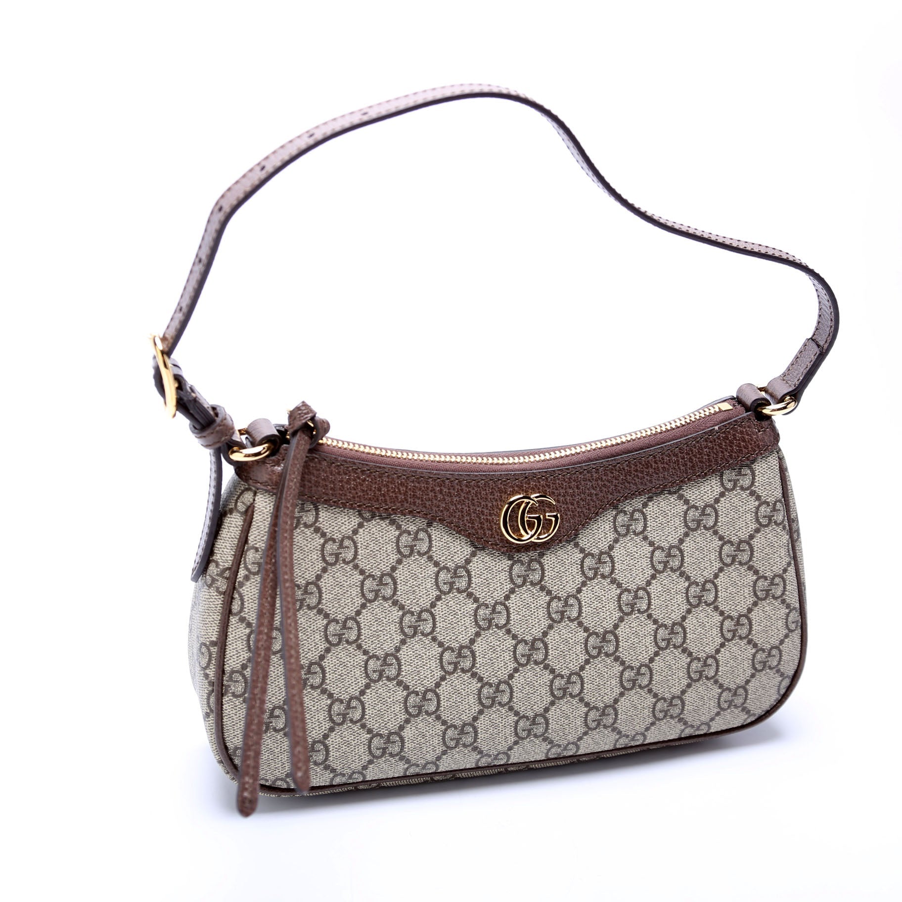 Gucci Ophidia GG Brown Small Travel Bag