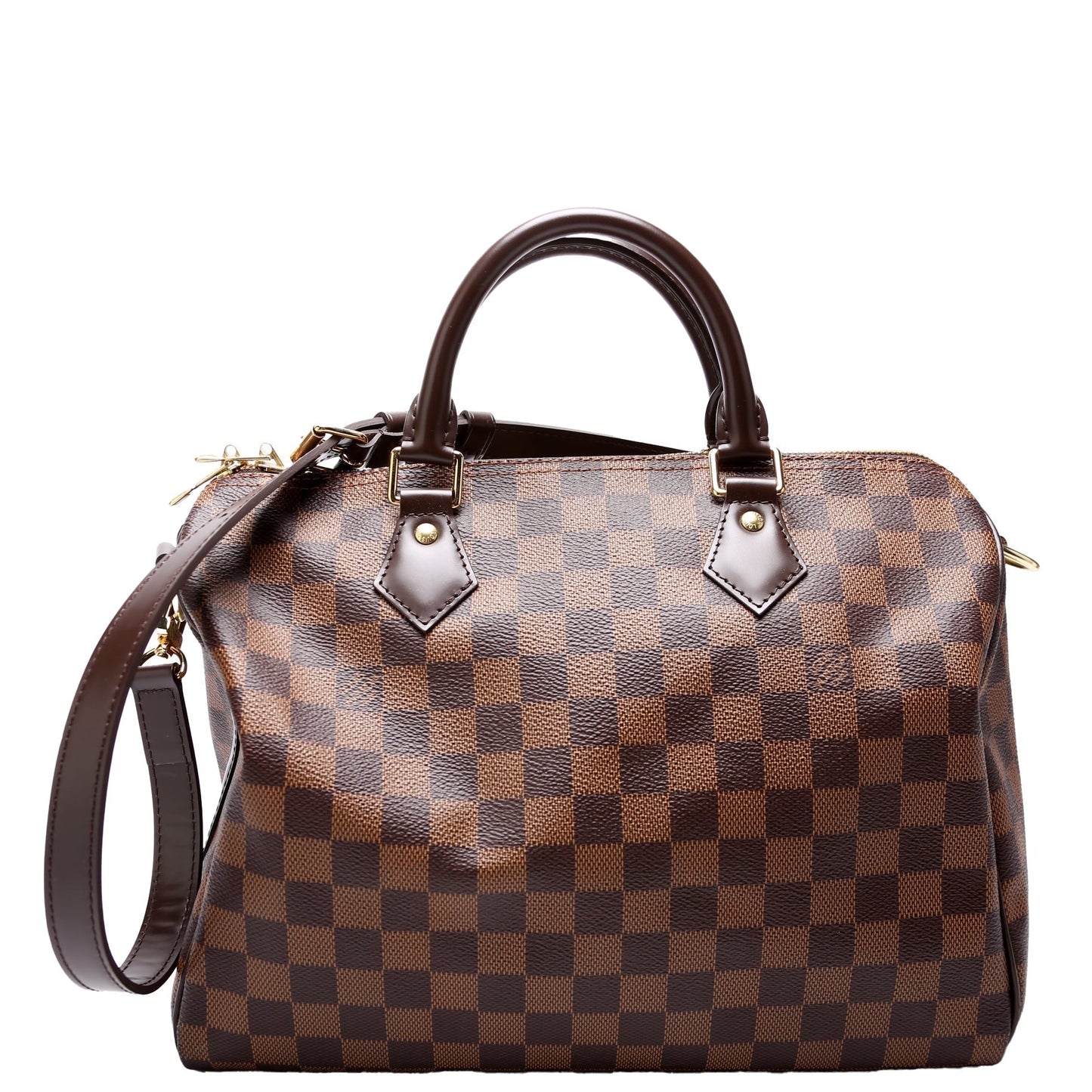Louis Vuitton Speedy 30 Bandouliere Ebene Damier Handbag Ebene 5