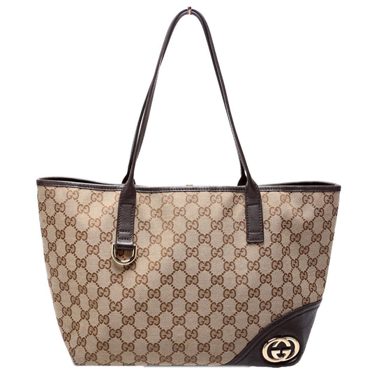 Gucci Britt Brown Small Shoulder Bag