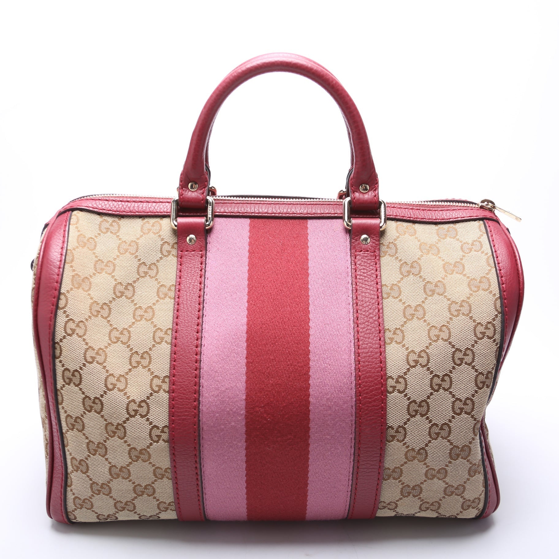 Gucci Boston Canvas Travel Bag Canvas 1