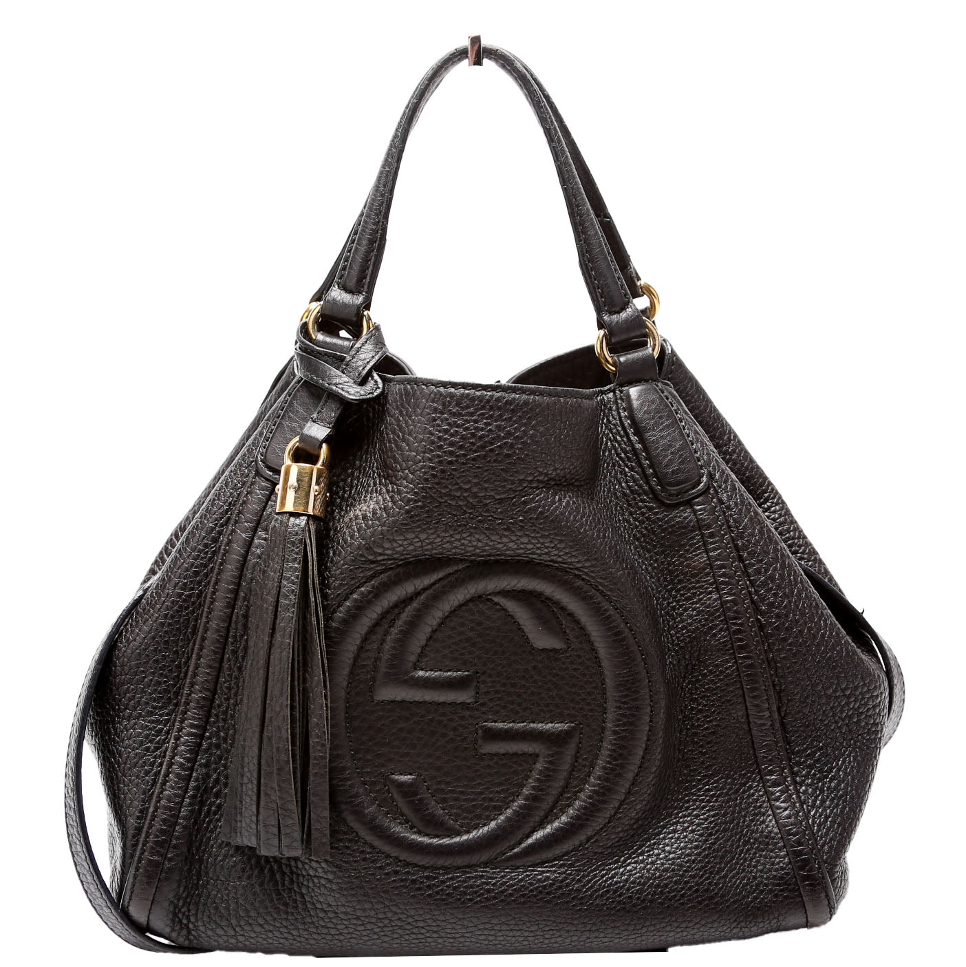 Gucci Soho Leather Shoulder Bag Leather Shoulder