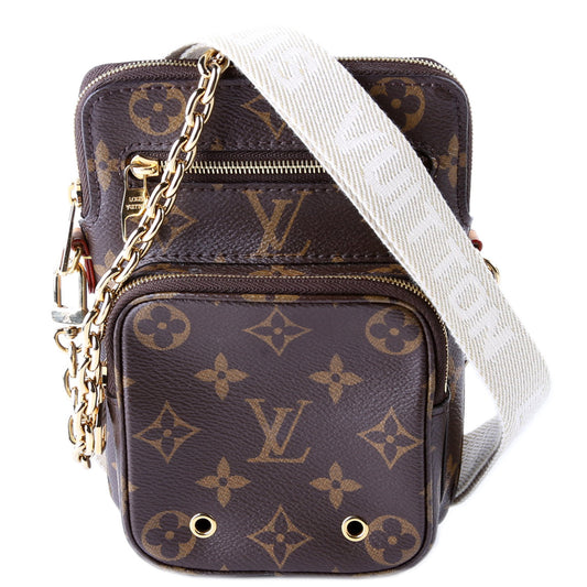 Louis Vuitton Utility Phone Sleeve Monogram Handbag Monogram 9