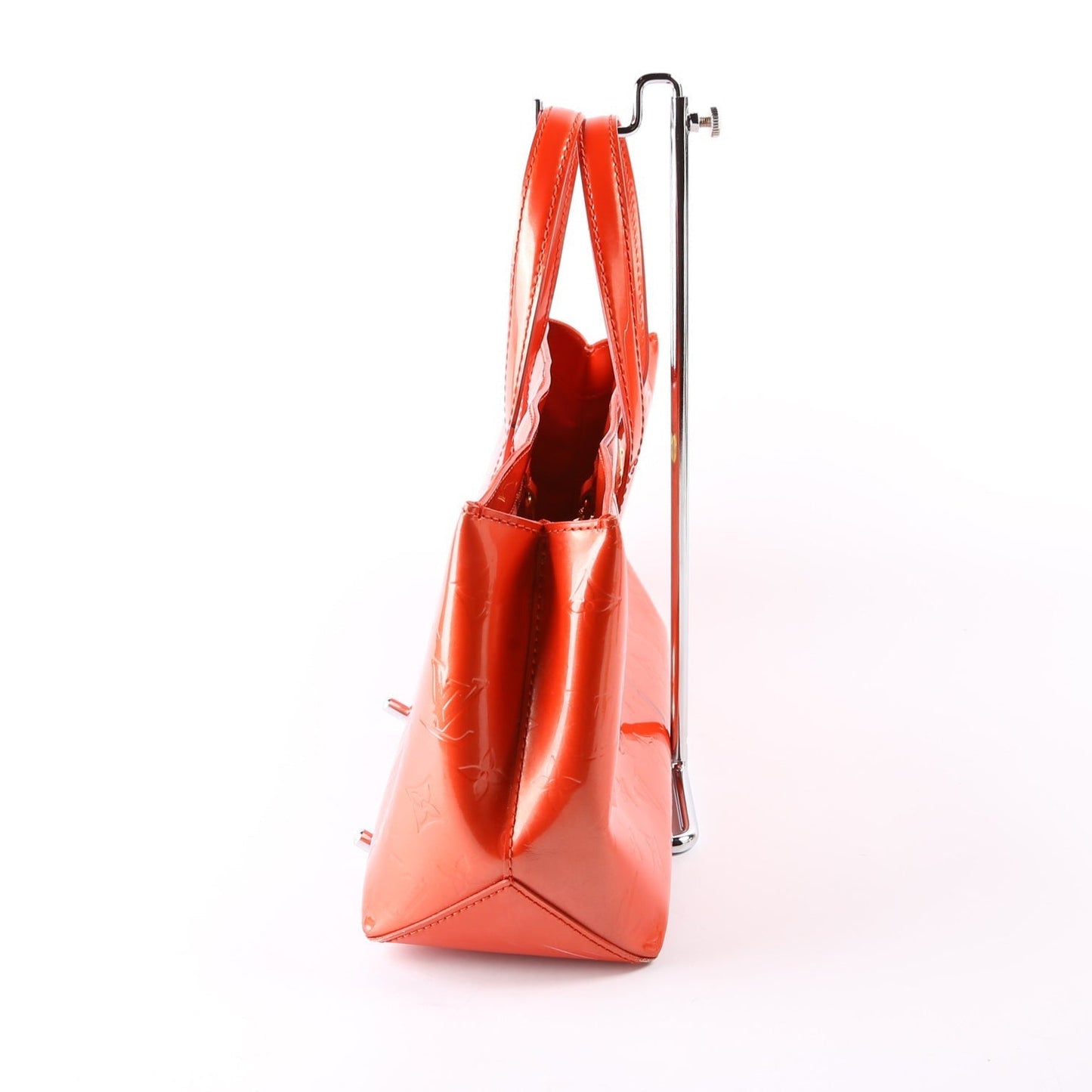 Louis Vuitton Wilshire Orange PM Vernis Handbag