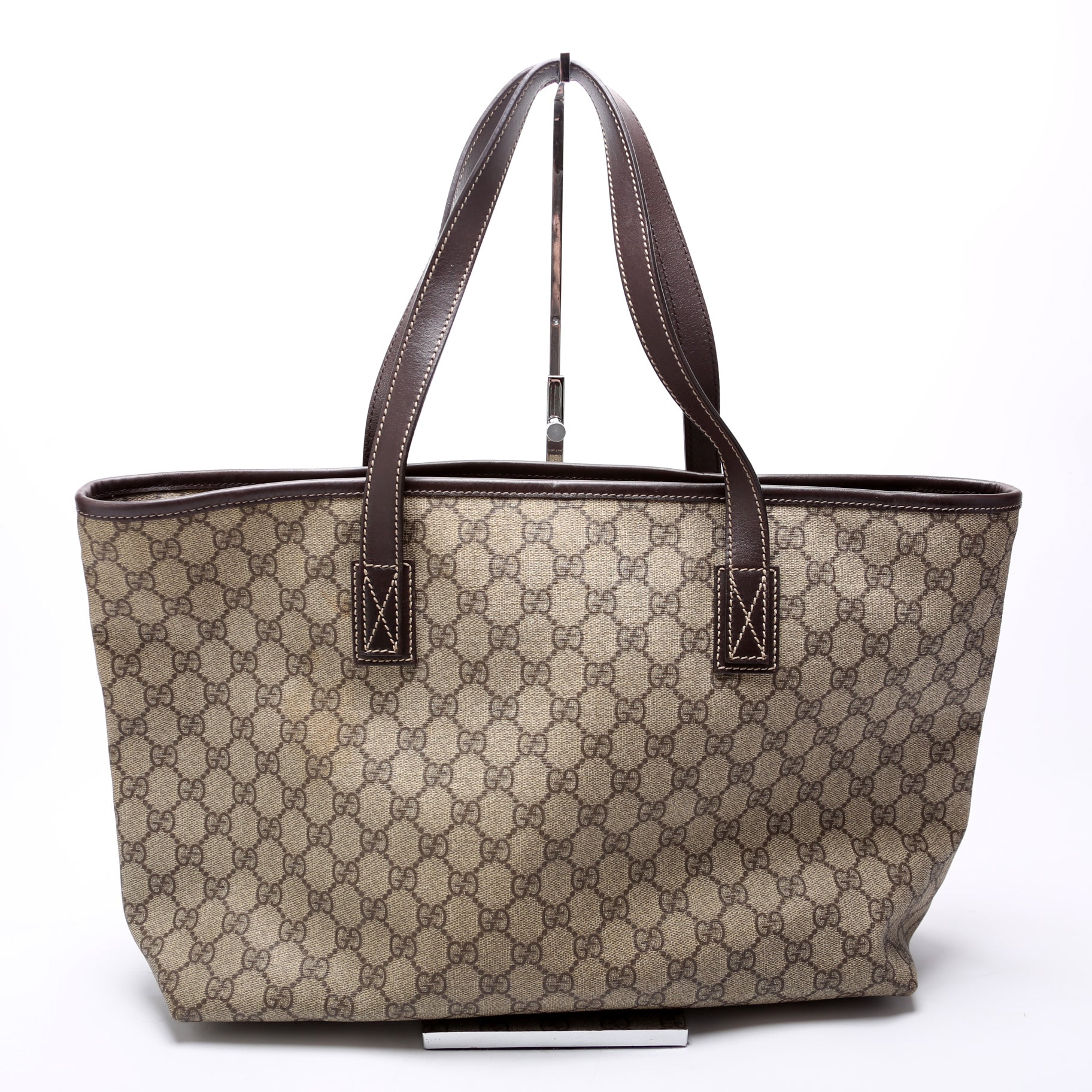 Gucci GG Supreme Zip Medium Tote Bag Tote 3