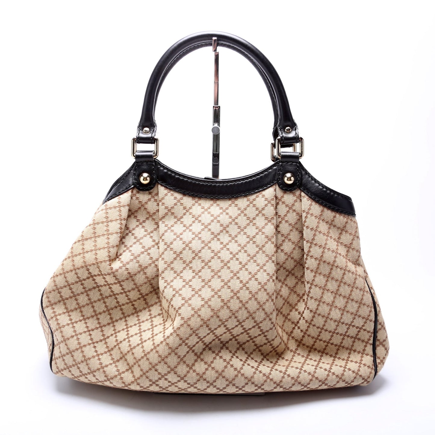 Gucci Sukey Diamante Canvas Medium Travel Bag Canvas Medium