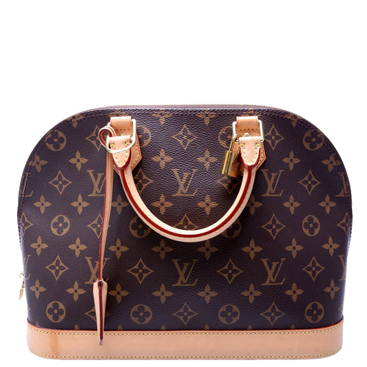 Louis Vuitton Alma PM Newer Monogram Handbag Newer 5