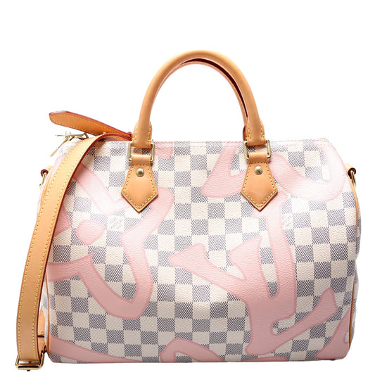 Louis Vuitton Speedy 30 Azur Tahitienne Handbag