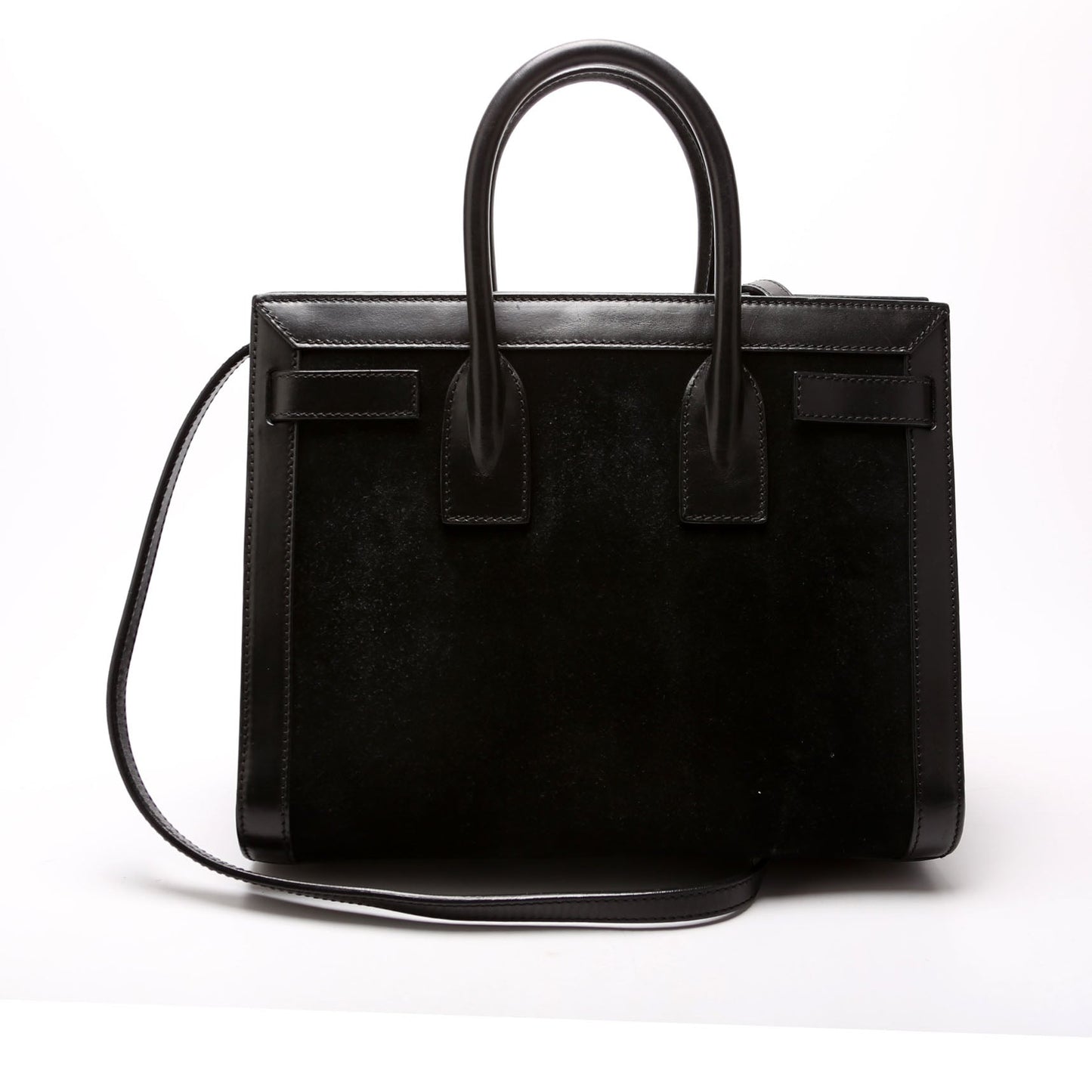 YSL Saint Laurent Sac De Jour Bag Black Small Travel Bag Small 355153 Black