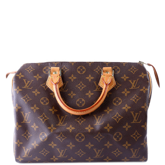 Louis Vuitton Speedy 30 Monogram Handbag Monogram 82