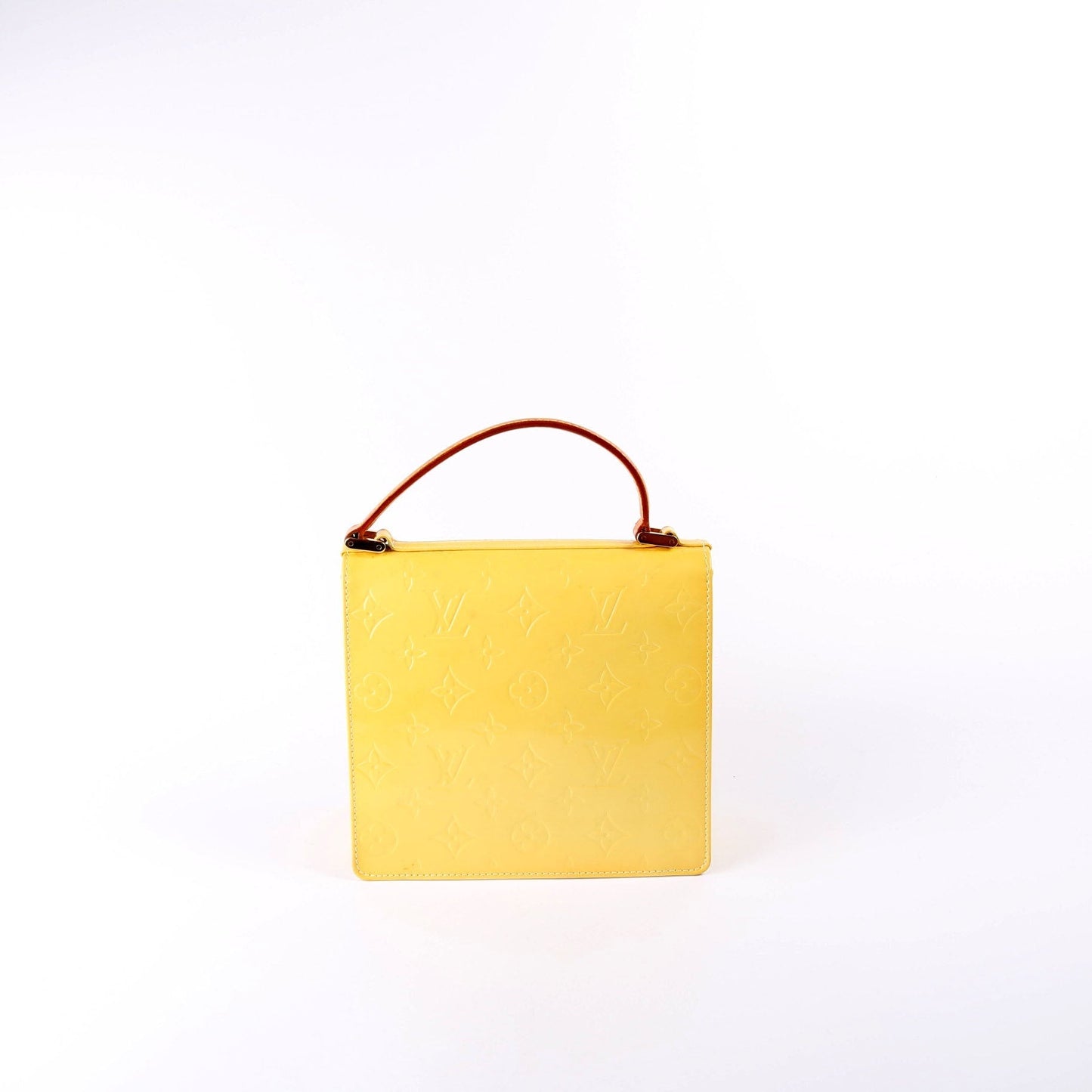 Louis Vuitton Spring Street Older Yellow Vernis Jewelry
