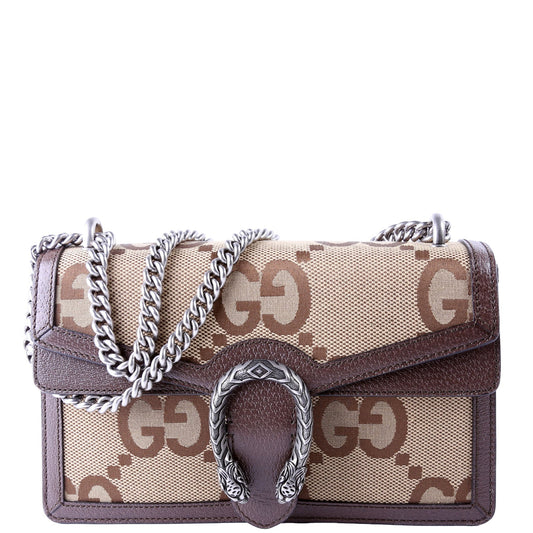 Gucci Dionysus GG Canvas Brown Small Shoulder Bag