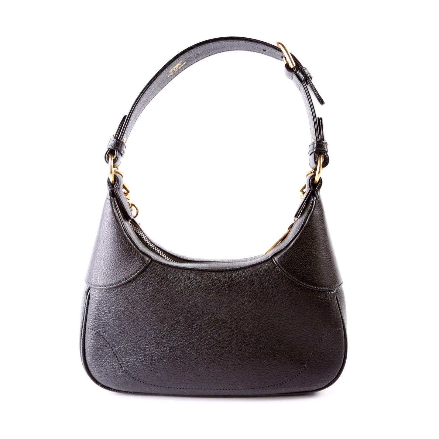 Gucci Aphrodite Leather Black Small Shoulder Bag