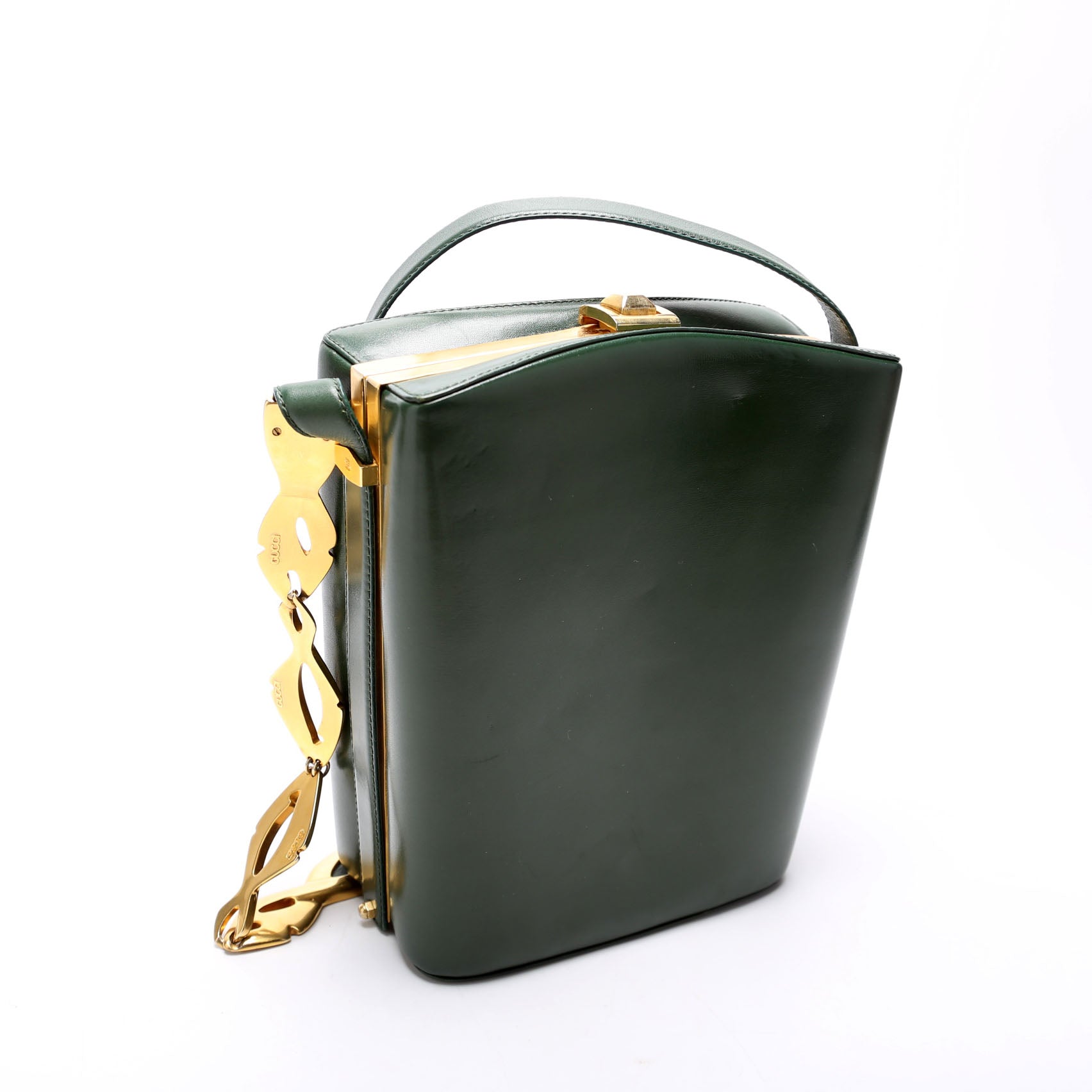 Gucci 001 Box Green Shoulder Bag