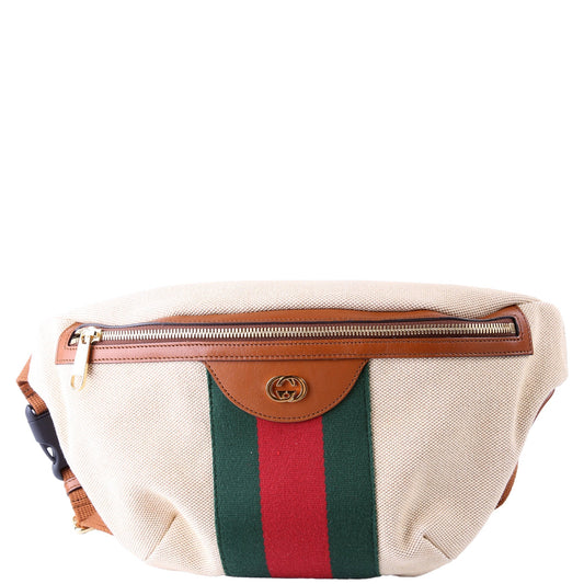 Gucci Web Canvas Belt Bag 2
