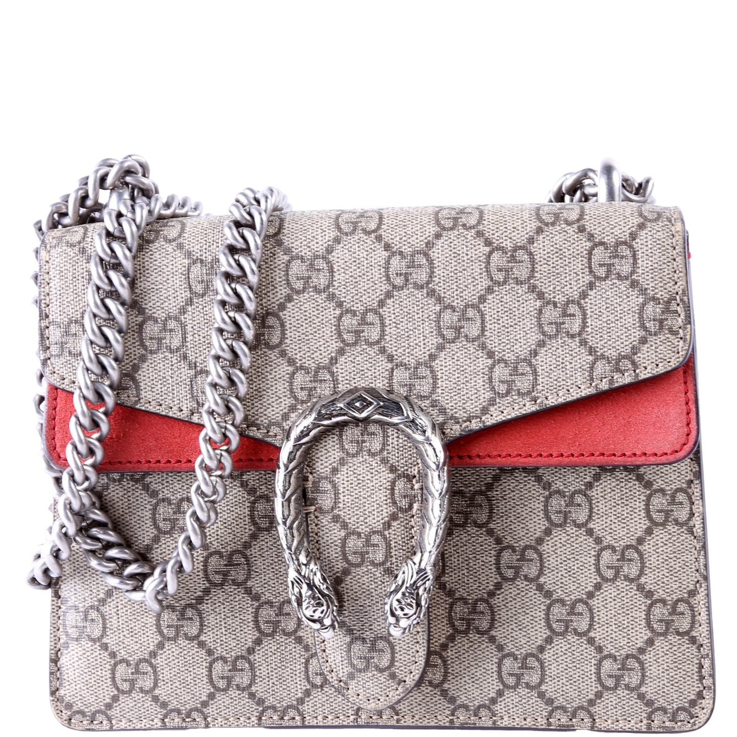 Gucci Dionysus GG Red Mini Shoulder Bag Mini Red