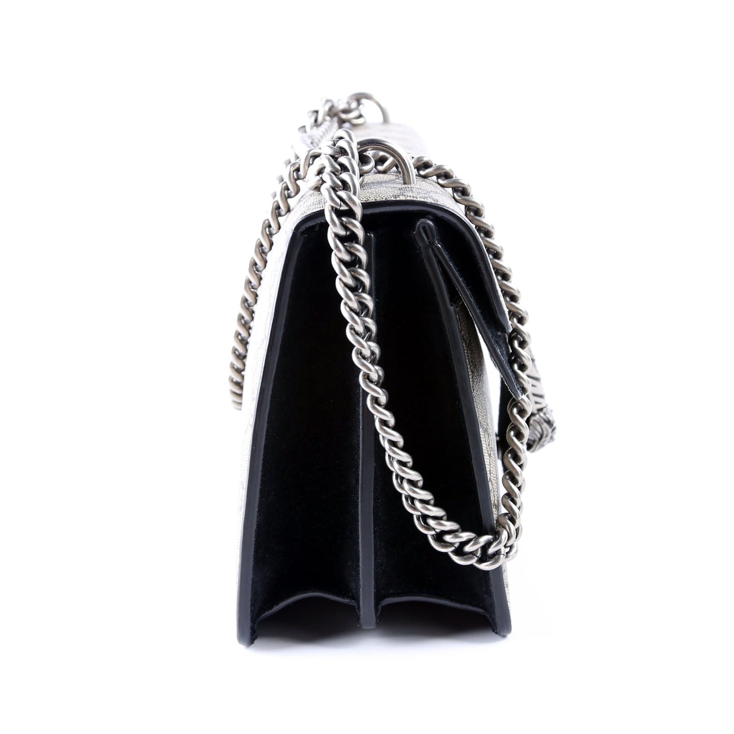 Gucci Dionysus GG Black Small Shoulder Bag