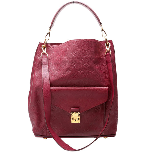 Louis Vuitton Metis Berry Empreinte Shoulder Bag
