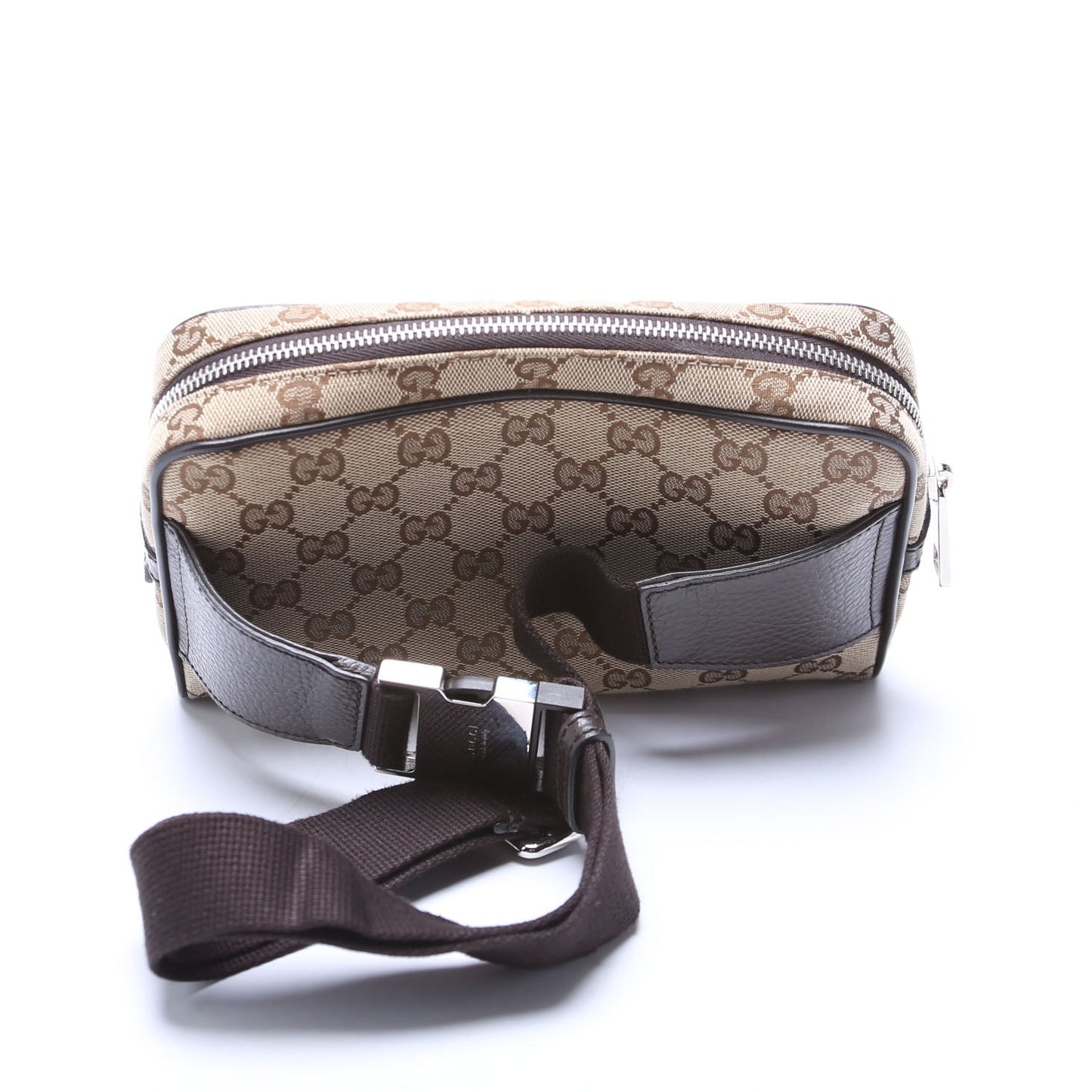 Gucci GG Canvas Brown Belt