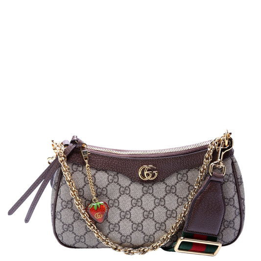 Gucci GG Supreme Ophidia Charm Small Travel Bag