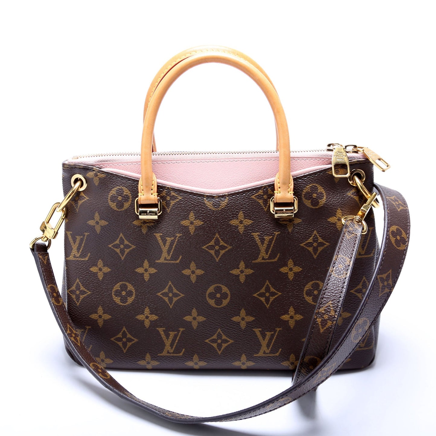 Louis Vuitton Pallas BB Monogram Pink Handbag