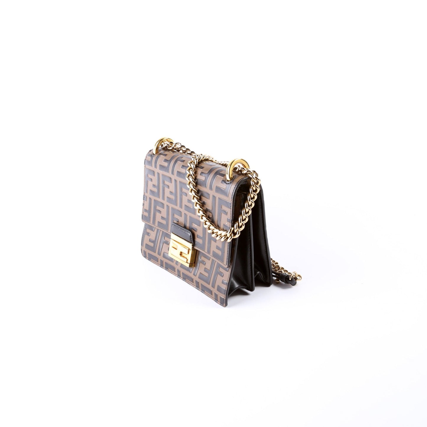 Fendi 8M0417 Kan Shoulder Bag Small