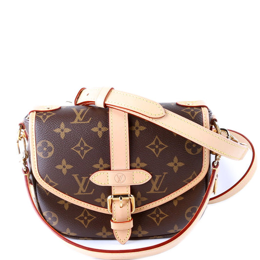 Louis Vuitton Saumur BB Monogram Handbag Monogram 1