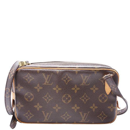 Louis Vuitton Pochette Marly Bandouliere Monogram Clutch Bag Monogram 16