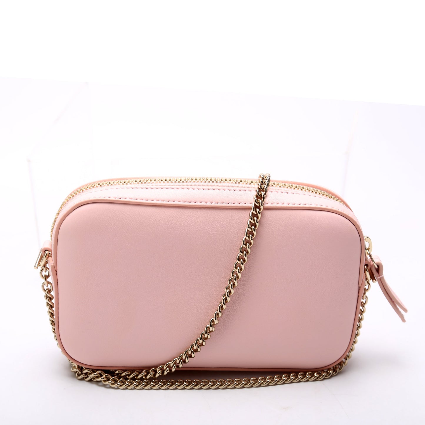 Gucci GG Marmont Super Leather Pink Mini Shoulder Bag