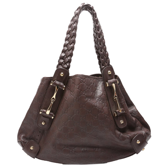 Gucci Pelham Brown Medium Shoulder Bag