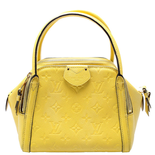 Louis Vuitton Marais BB Empreinte Yellow Handbag