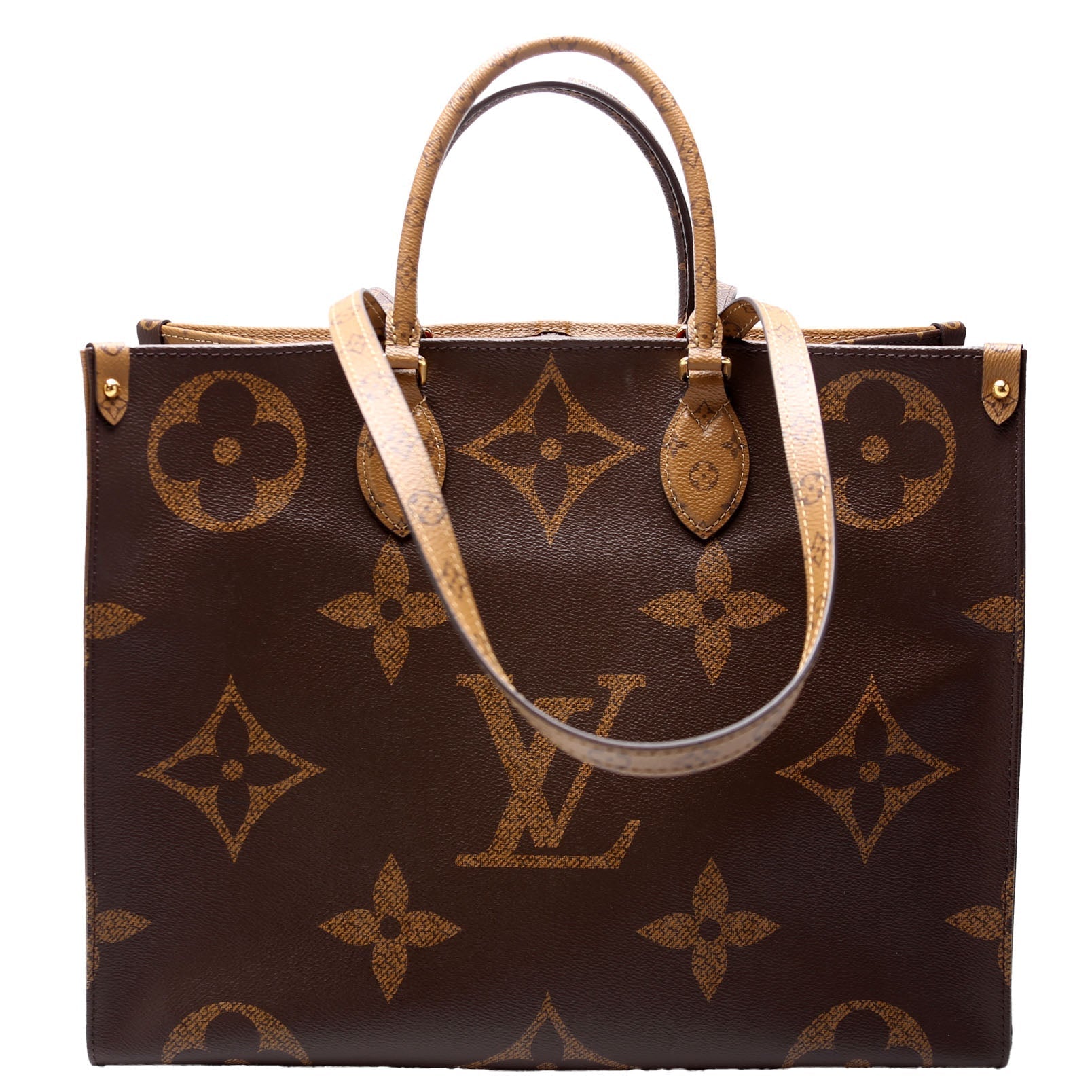 Louis Vuitton ONTHEGO GM Reverse Monogram Handbag Monogram 19