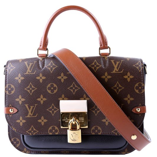 Louis Vuitton Vaugirard Monogram Black Handbag