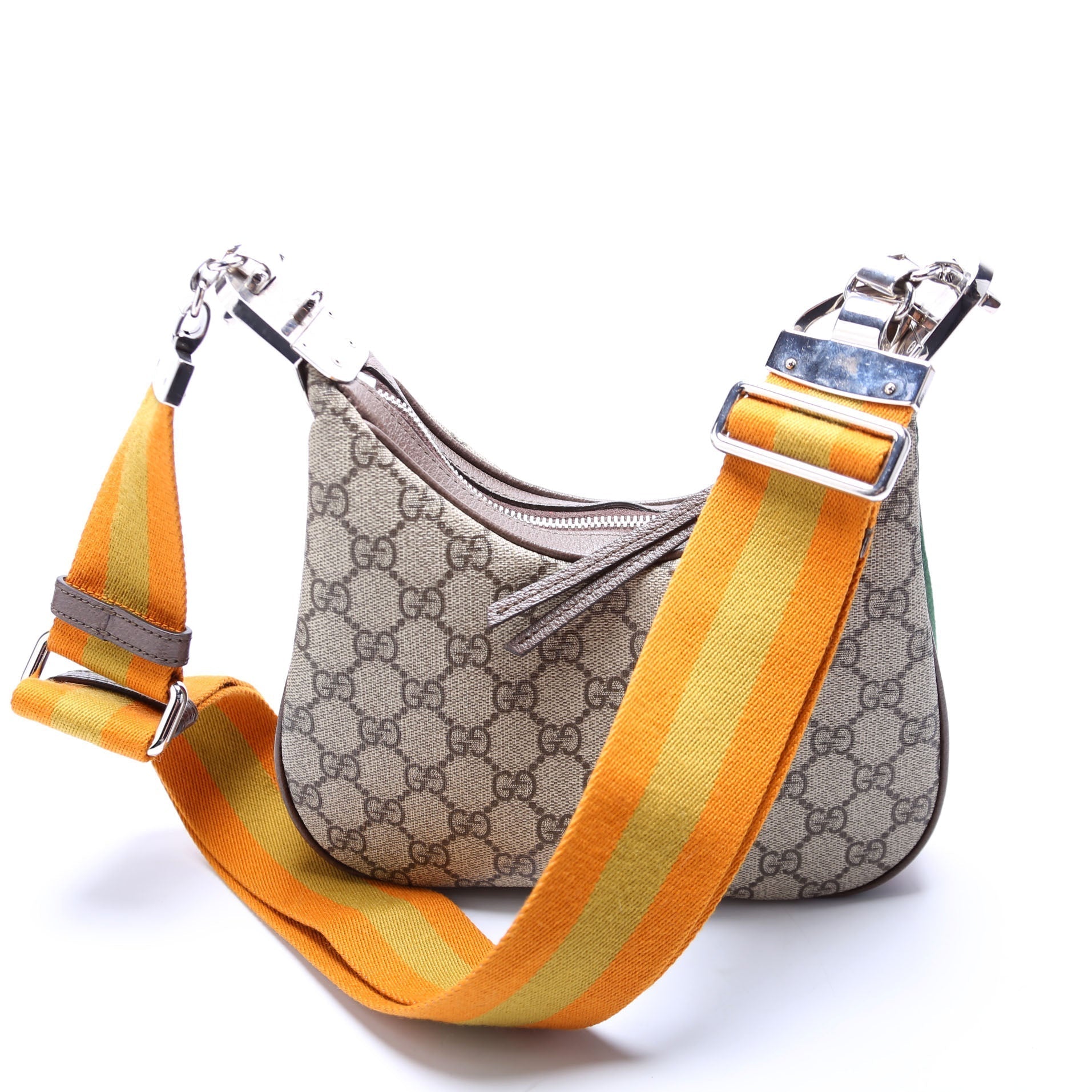 Gucci GG Supreme Attache Small Shoulder Bag