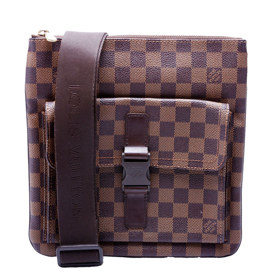 Louis Vuitton Pochette Meille Ebene Clutch Bag