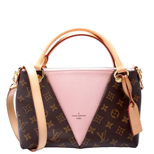 Louis Vuitton V BB Monogram Pink Tote Bag