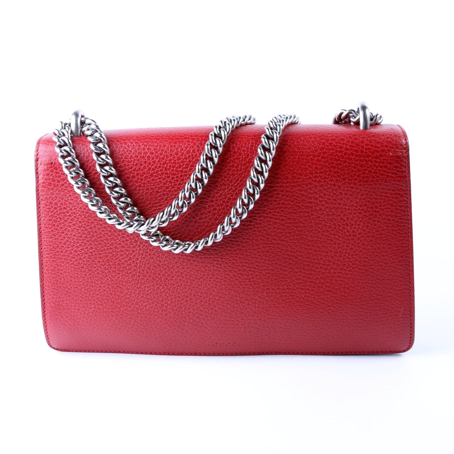Gucci Dionysus Leather Red Small Shoulder Bag