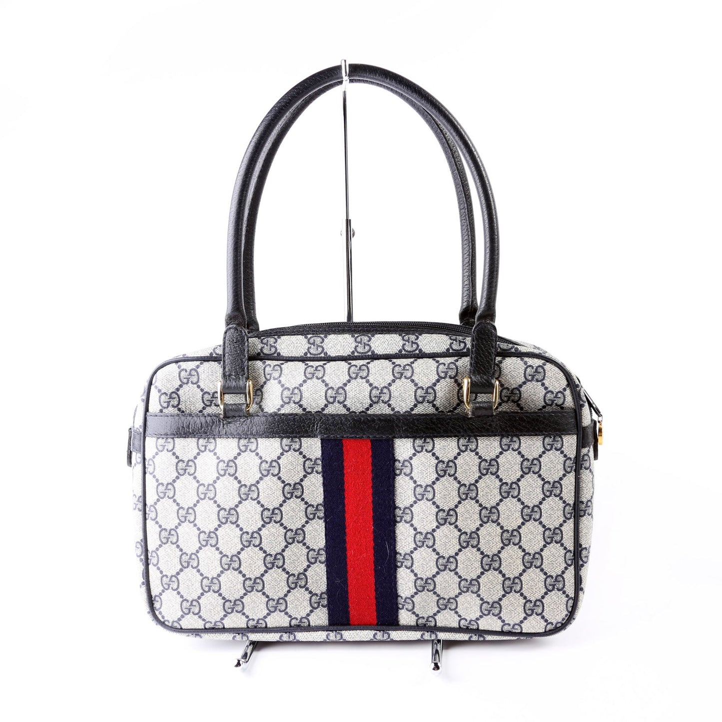 Gucci GG Supreme Navy Travel Bag