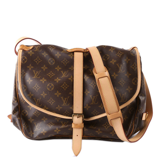 Louis Vuitton Saumur 35 Monogram Handbag Monogram 6