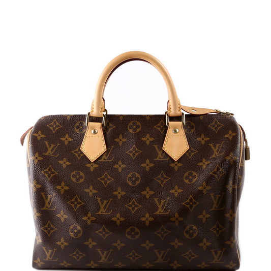 Louis Vuitton Speedy 30 Monogram Handbag Monogram 86