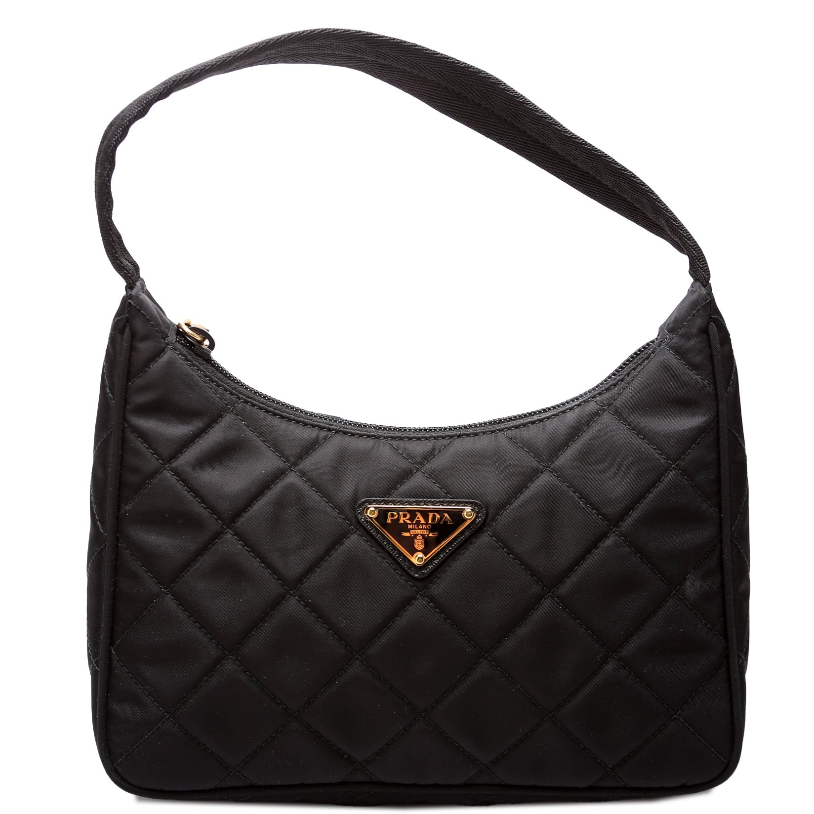 Prada Shoulder Bag Nylon Quilted