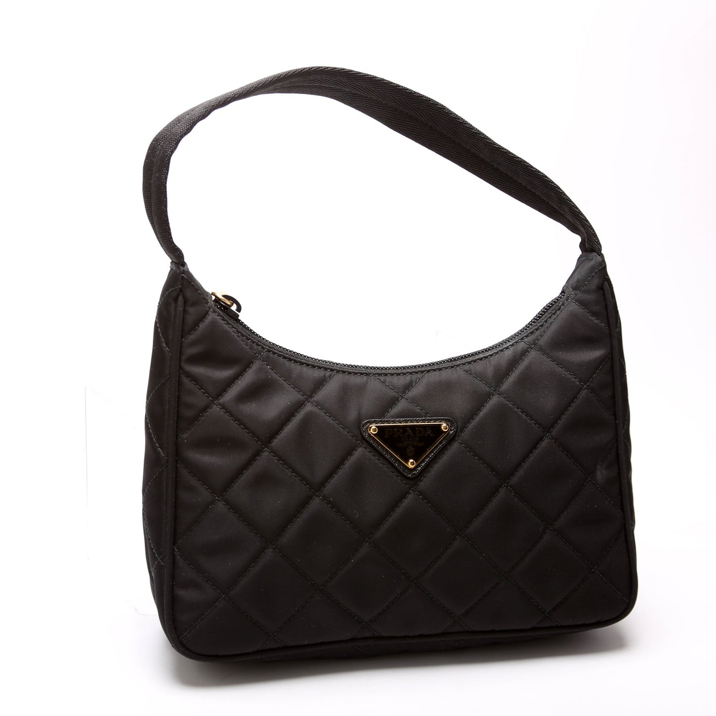 Prada Shoulder Bag Nylon Quilted