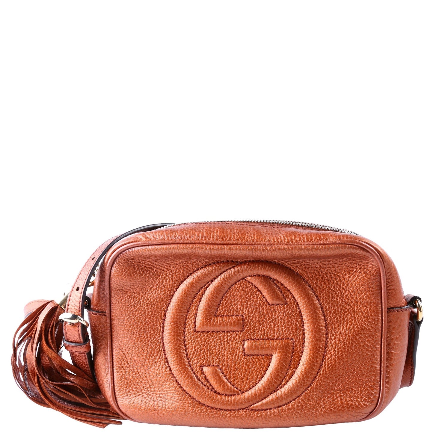 Gucci Soho Disco Bronze Crossbody Bag