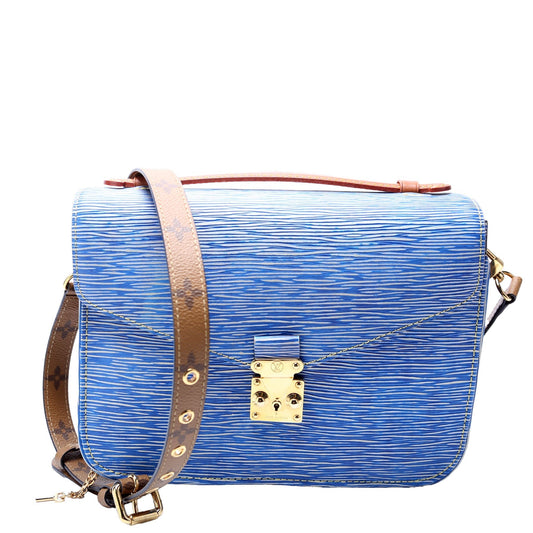 Louis Vuitton Pochette Metis Reverse Monogram Epi Clutch Bag