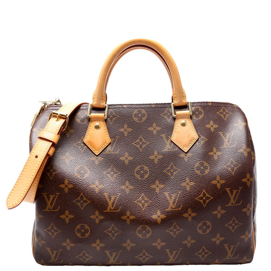 Louis Vuitton Speedy 30 Bandouliere Monogram Handbag Monogram 37