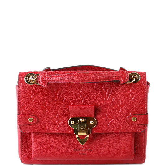 Louis Vuitton Vavin NM Red PM Empreinte Handbag