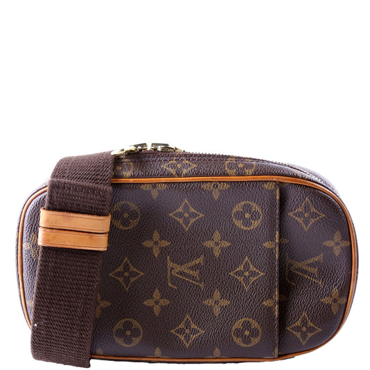Louis Vuitton Pochette Gange Monogram Clutch Bag Monogram 24