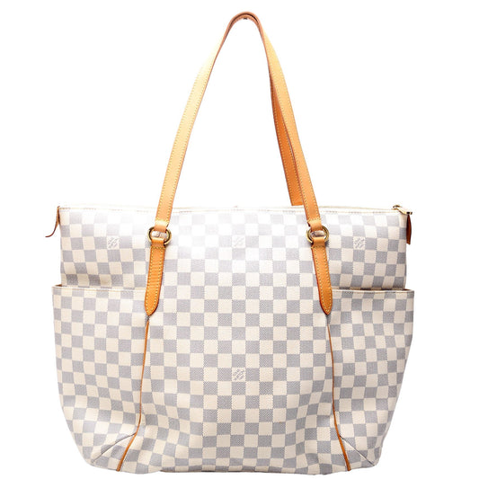 Louis Vuitton Totally Azur GM Damier Handbag Damier Azur